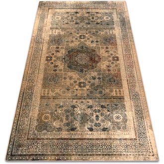 RugsX Alfombra De Lana Superior Mamluk Oriental Vintage Crema Beige 100x150 Cm