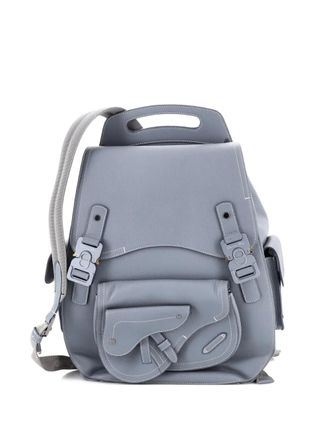 Dior Gallop Leather Maxi backpack - women - Calf Leather - One Size - Grey