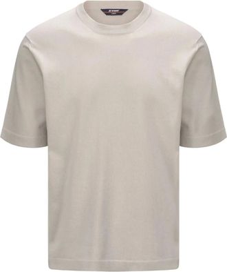 K-Way Uomo, Top, Beige, M, new