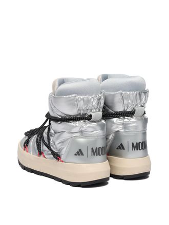 Moon Boot Womens Adidas X Moon Boot Ace Mid Silver Shoes >