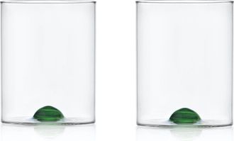 Ichendorf Luna 2 Pcs Tumbler Dot Green