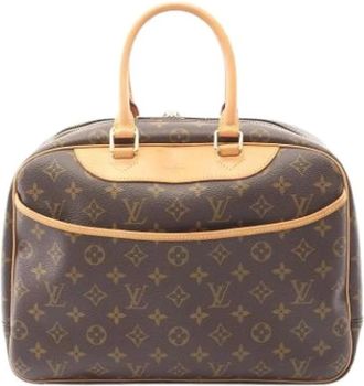 Louis Vuitton Pre-owned Handbags, female, Brown, Size: ONE SIZE Pre-owned Monogram Canvas Handbag
