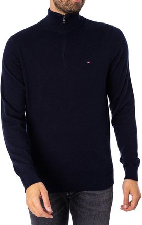 Tommy Hilfiger PIMA ORG CTN Cashmere Zip Mock