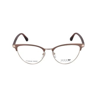 Web Eyewear Glasses, unisex, Brown, Size: 54 MM We5395 Eyeglasses