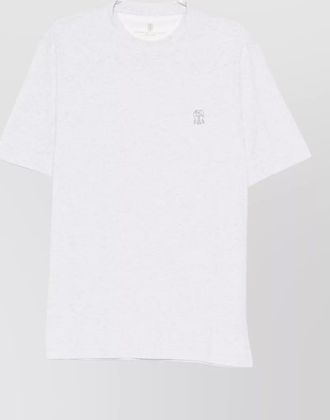 Brunello Cucinelli cotton t-shirt featuring logo design