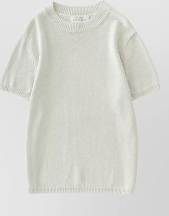 STUDIO NICHOLSON short sleeve knitted top