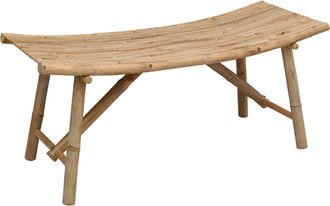 vidaXL Banco De Jard&iacute;n 110 X 45 X 50 Cm Bamb&uacute; Natural Rectangular Vidaxl