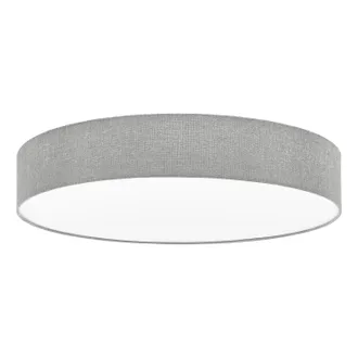 Eglo Eglo - Plafoniera Moderna Pasteri Acciaio Bianco 5 Luci E27 Ip20
