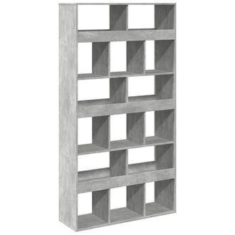 Berkfield Home Room Divider Concrete Grey 100x33x187.5 cm Engineered Wood