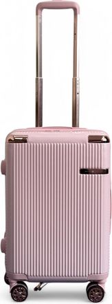 Infinity Leather Harde koffer 55 x 36 x 22 cm PC koffer Bagage geschikt voor Easyjet, Ryanair