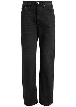 Toteme Twisted Seam Straight-leg Full Length Jeans - Black - 27 (W27 / UK8-10 / S)
