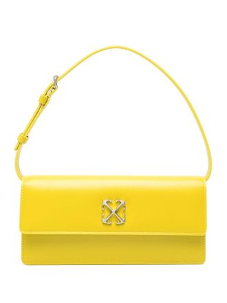 Off-white Jitney 1.0 shoulder bag - women - Calf Leather/Polyester/Polyurethane - OS - Green