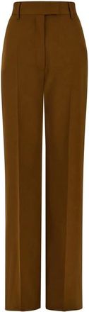 Ferragamo Tailored Trousers In Chevron