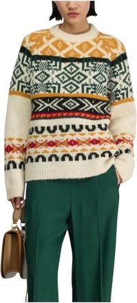 Semicouture Donna, Maglie, Multicolore, M, new
