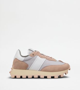 Tod's Sneakers Tods 1T in Suede and Fabric