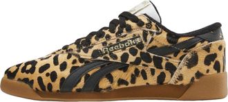 Reebok (WMNS) Reebok Freestyle Lo Shoes Cheetah Black Chalk 100263620