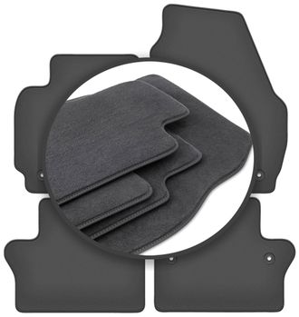 OEM Alfombrillas Premium Para Volvo Xc70 Iii Estate (2007-2016)
