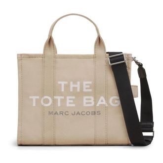 Marc Jacobs The Canvas Medium Tote Bag - Dames - Shoppers - Beige - ONE Size - Katoen - Tassen