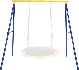 Costway Costway - Estructura De Metal Para Columpio, Aguanta Hasta 200 Kg Estructura En A Extra Grande En Acero Resistente