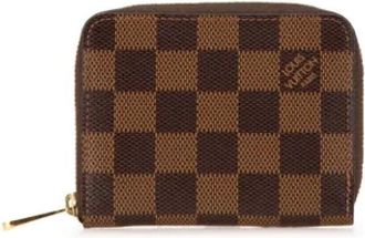 Louis Vuitton Pre-owned Canvas wallets - Dames - Vintage Accessoires - Bruin - ONE Size - Vintage