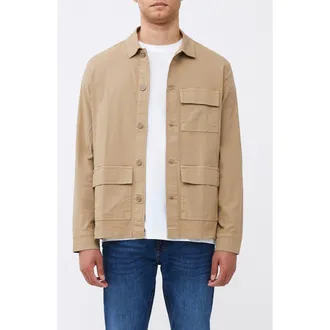 French Connection Chore Jacket in Tobacco at Nordstrom, Size Small