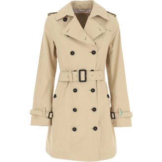 Save The Duck Trench Coats Beige, Donna, Taglia: XS