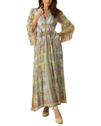 Hale Bob Silk-Blend Mara Maxi Dress