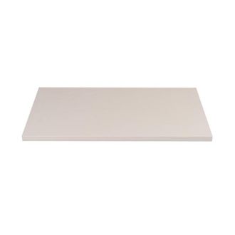 Saniclass Torino Wastafelblad - 80.5x46x2.5cm - solid surface - off-white