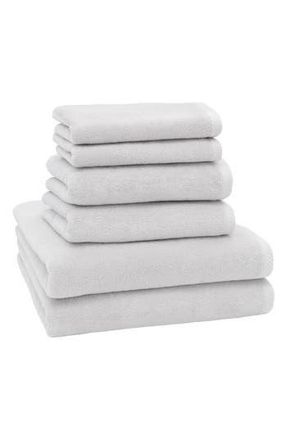 Linum Home Textiles 6-Piece Ediree Cotton Towel Set in Silver at Nordstrom Rack