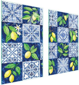 OEM Placa Protectora De Vidrio Para Estufa 75x52 Mosaico