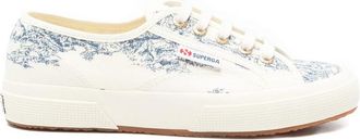 Superga Toile De Jouy Printed Lace-up Sneakers