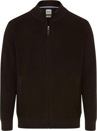 Brax Cardigan Style John - - Knitwear - Uomo - Marrone - XL