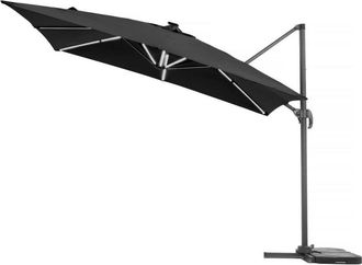 Habitat et Jardin Habitat Et Jardin - Parasol De Jardin Led Alu sun 4 Luxe - Rectangular - 3 X 4 M - Negro