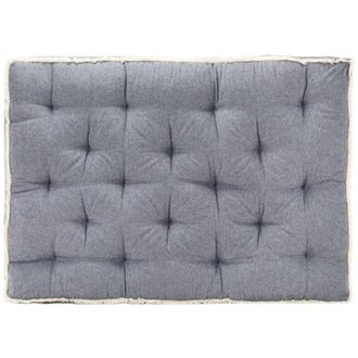 vidaXL Cuscino per Divano in Pallet Blu 120x80x10 cm - Vidaxl