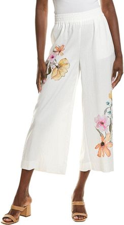 Vince Camuto Smocked Waist Wide Leg Pant