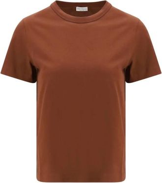 Brunello Cucinelli Donna, Top, Marrone, XL, new