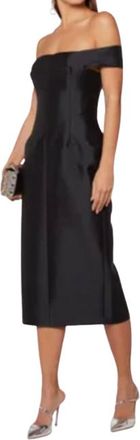 Gabriela Hearst Navy Maria Dress Size S