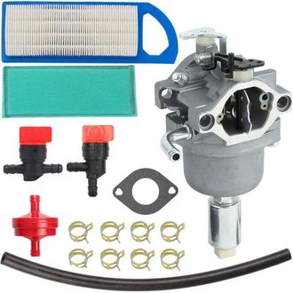 OEM Carburador Para Briggs & Stratton 594593 591731 590400 796078 498811 794161 795477 14.5hp - 21hp Kit De Puesta A Punto Del Carburador Con Junta De Fil
