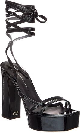 Giuseppe Zanotti Blasvegas 80 Leather Platform Sandal