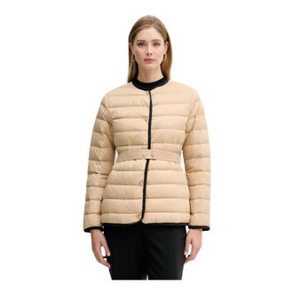 A|X Armani Exchange Chaqueta Corta Acolchada de Nailon - Jackets - Mujer - Beige - L