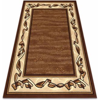 RugsX Rugsx - Alfombra Bcf Morad Filip Cl&aacute;sico - Marr&oacute;n Brown 300x400 Cm