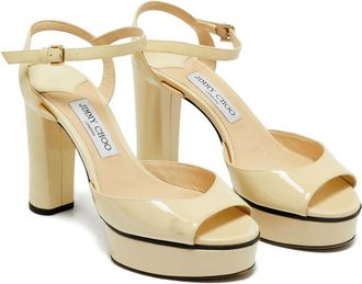 Jimmy Choo London Sandali con suola rialzata - Toni neutri