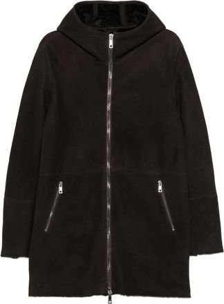 Giorgio Brato Hooded Shearling Coat