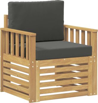 vidaXL 2 Pieza Conjunto De Sof&aacute;s De Exterior Poli&eacute;ster Vidaxl