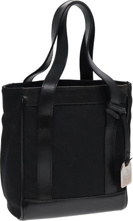 Gucci Vintage Handbag Nylon Black Nylon Handbag (Pre-Owned)