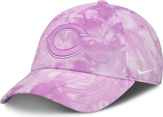 Nike Cincinnati Reds Club Nike Mens MLB Adjustable Hat in Pink | NB0110ARED-P5U
