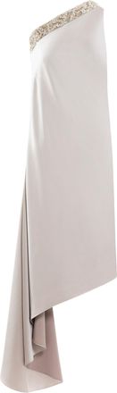 Saiid Kobeisy One-Shoulder Embellished Dress