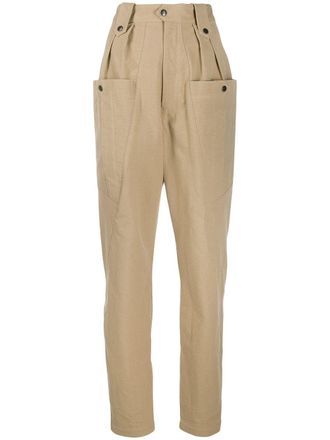 Isabel Marant Pantaloni Yerris - Toni neutri