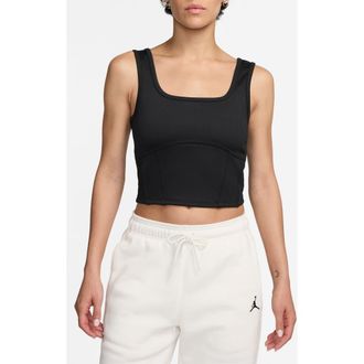 Nike Crop Tank in Black at Nordstrom Rack, Size Xx-Large