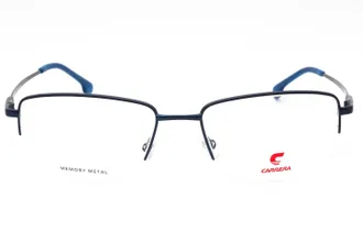 Carrera CARRERA8895 Rectangular Metal Eyeglasses - Blue